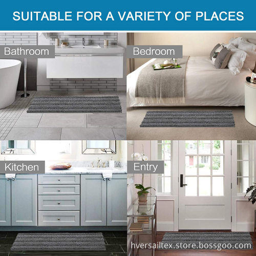 Bath Rug Set 2 Piece for Bathroom